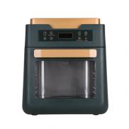 6-In-1 Oil-less LED Touchscreen Electric Air Fryer oven with Rotisserie